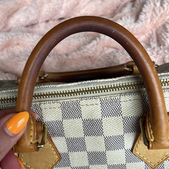 Authentic LV 25 Speedy Azur - Picture 4 of 12